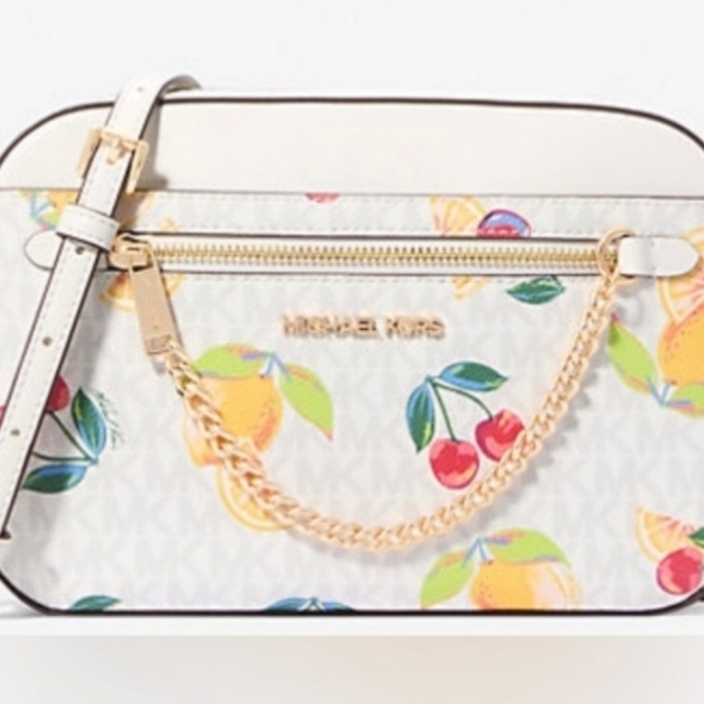 NWT Micheal kors jet set chain crossbody - Picture 9 of 10